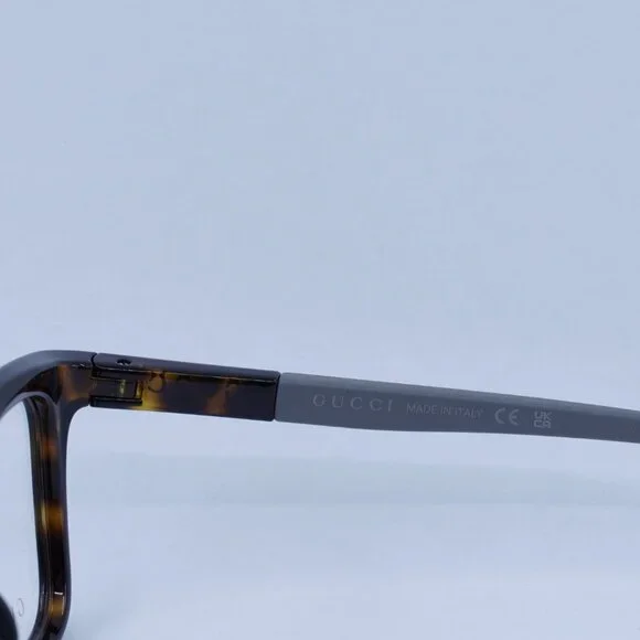 Gucci GG1738O 002 Eyeglasses Havana with Grey Frame - Lowest price!